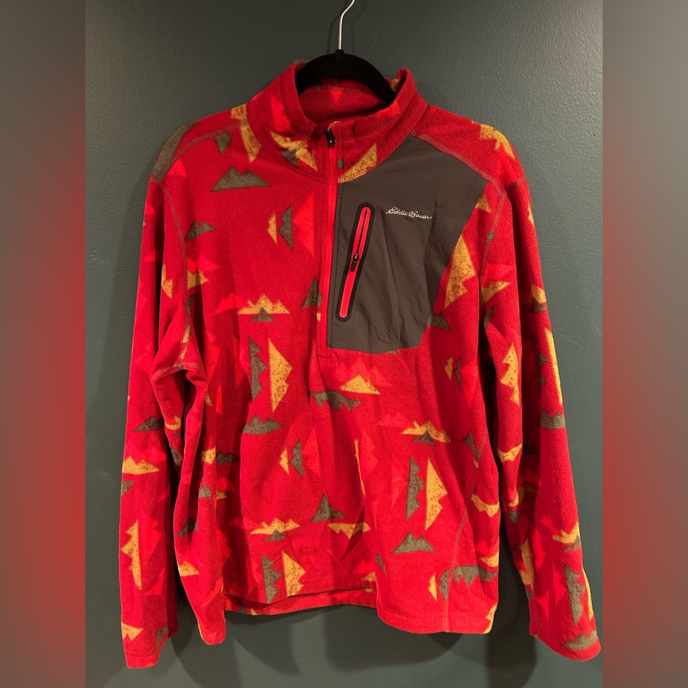 Men’s Eddie Bauer Fleece Pullover - Large